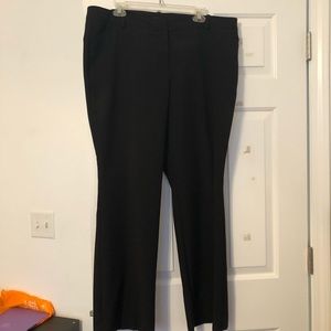 Black dress pants.